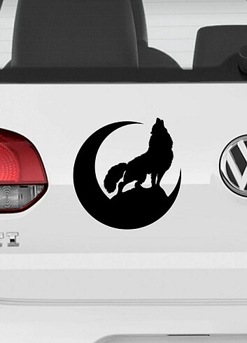 Ülkü Kurt Araba Stickerı 