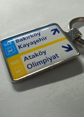 Beden METRO İSTANBUL ANAHTARLIK