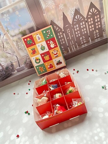  Yılbaşı advent calendar kutu