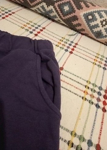 Mor Rahat Kesim Kadın Kumaş Pantolon - Görsel 4