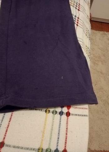 Mor Rahat Kesim Kadın Kumaş Pantolon - Görsel 2