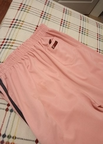 Pembe Rahat Kesim Kadın Kumaş Pantolon - Görsel 5