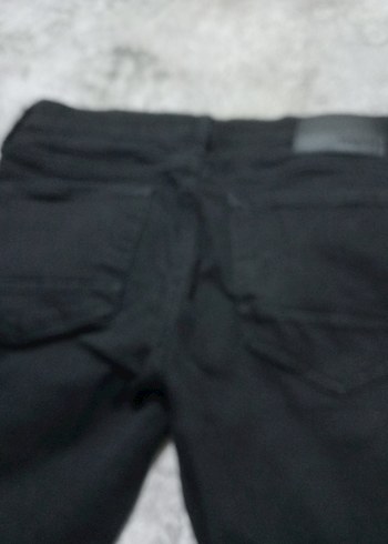 Erkek Siyah Dar Kesim Jean - Görsel 8