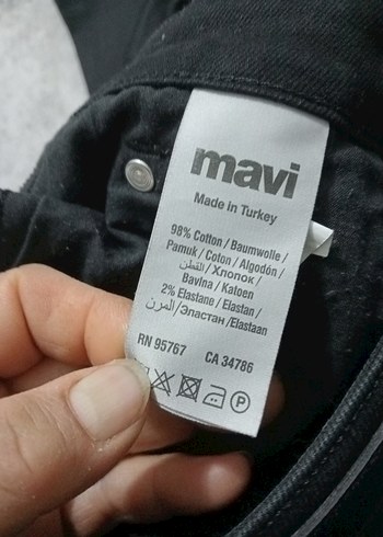 Erkek Siyah Dar Kesim Jean - Görsel 7