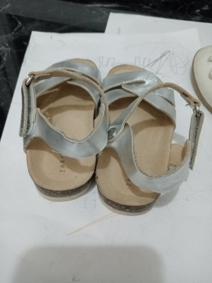 Beyaz Lastikli Kız Çocuk Babet - Görsel 3