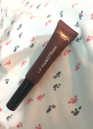 Loreal paris lip paint matte