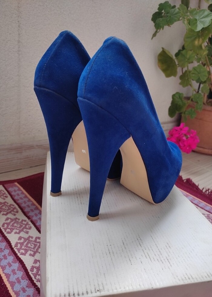 Saks mavi platform - Görsel 5