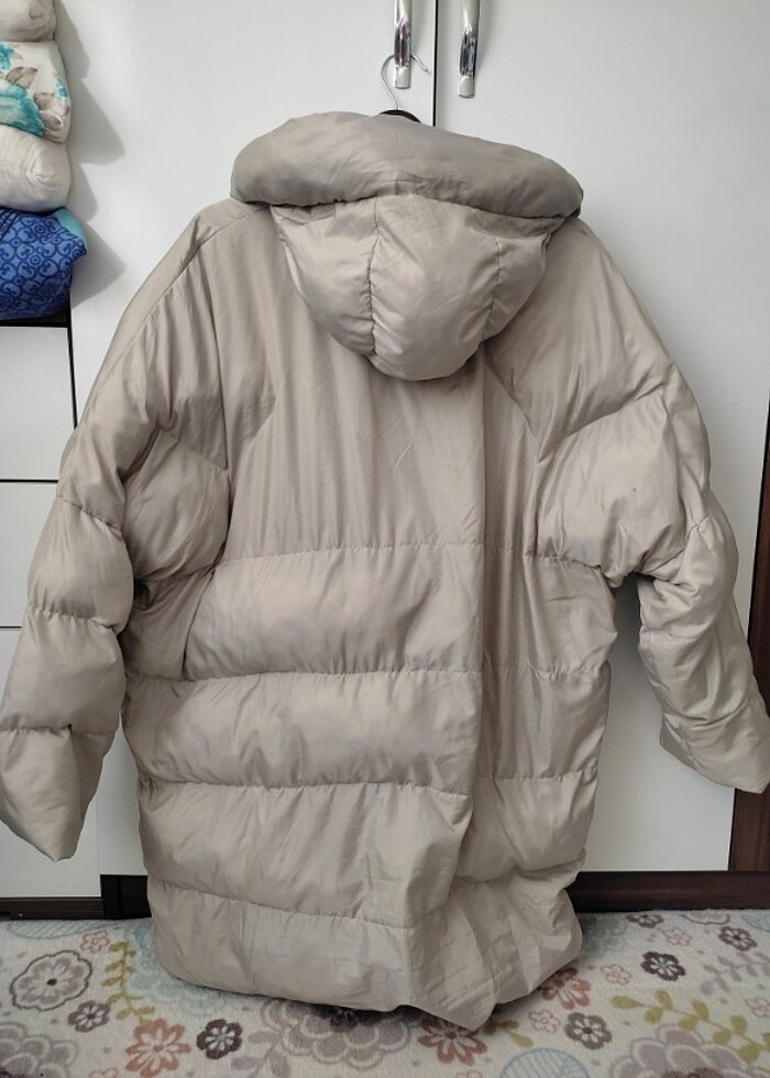 Oversize şişme mont - Görsel 4