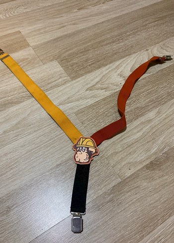 Renkli Baskılı Çocuk Askısı Tokalı - Görsel 2