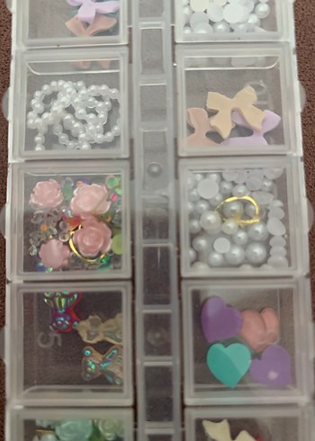 Tırnak Süsleri Seti,nail art süsleme - Görsel 7