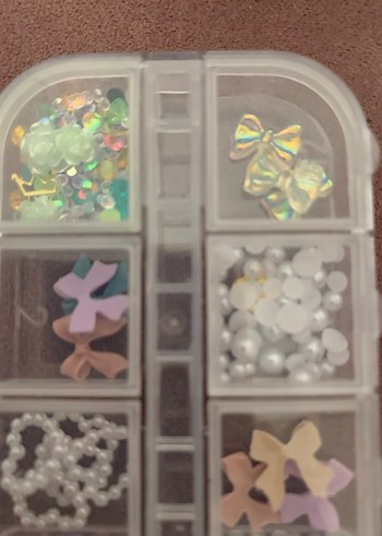 Tırnak Süsleri Seti,nail art süsleme - Görsel 6