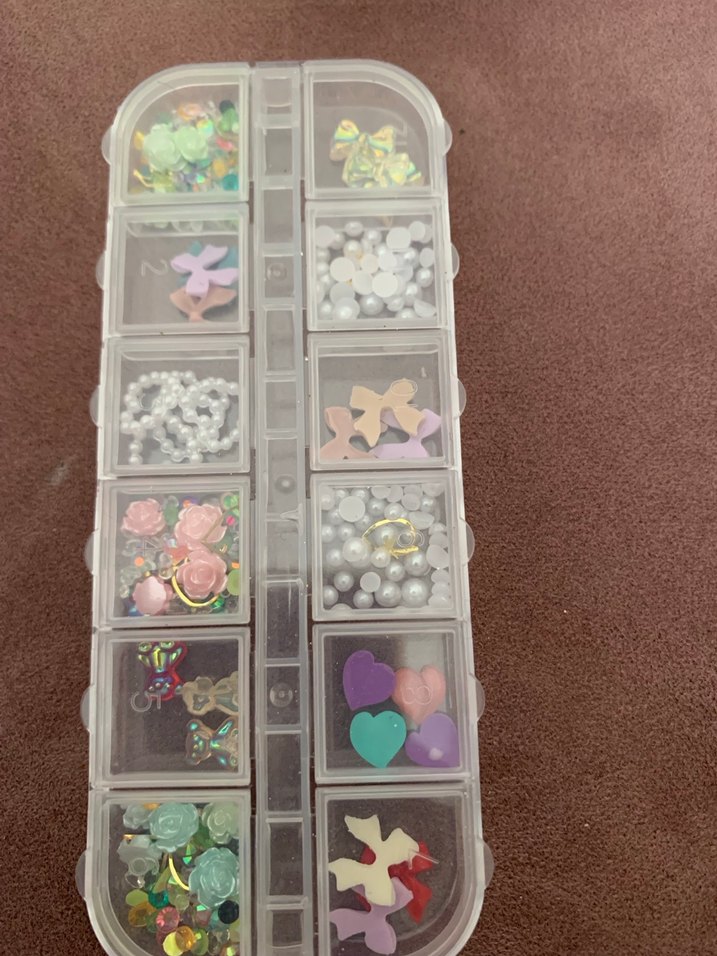 Tırnak Süsleri Seti,nail art süsleme - Görsel 5