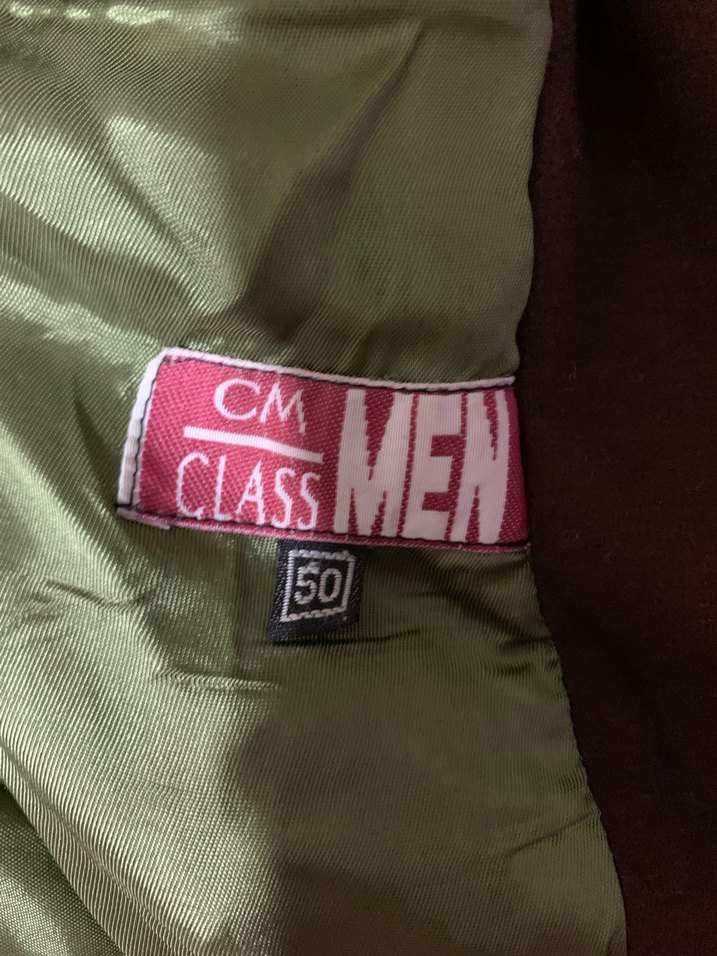 Kahverengi Kuşaklı Erkek Uzun Kaban - Görsel 4