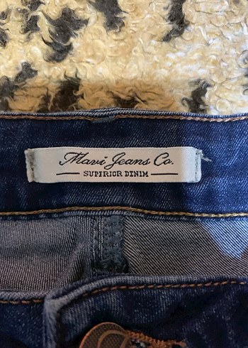 Mavi Denim Mini Şort - Görsel 3