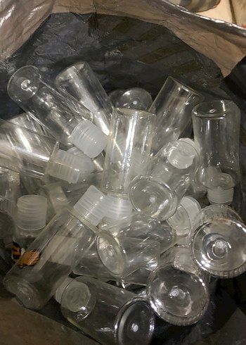 Kapaklı plastik mini şişe - Görsel 2