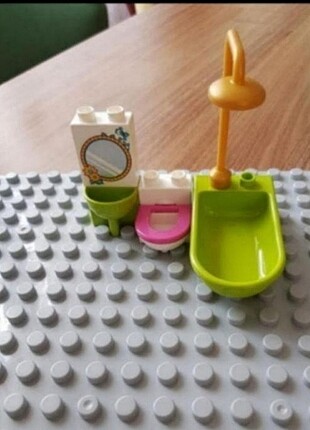 Lego duplo uyumlu banyo seti