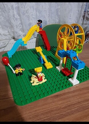 Diğer Lego duplo uyumlu park seti