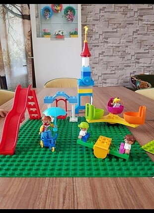 Diğer Lego duplo uyumlu buyuk park seti