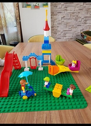  Beden Renk Lego duplo uyumlu buyuk park seti