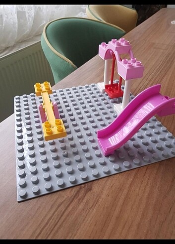 Diğer Lego duplo uyumlu park seti