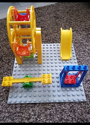 Diğer Lego duplo uyumlu taban dahil park seti