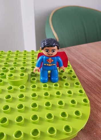 Lego duplo uyumlu superman figuru