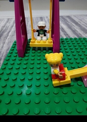 Diğer Lego duplo uyumlu park seti 