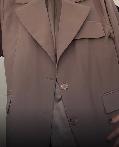 Blazer ceket ve kazak