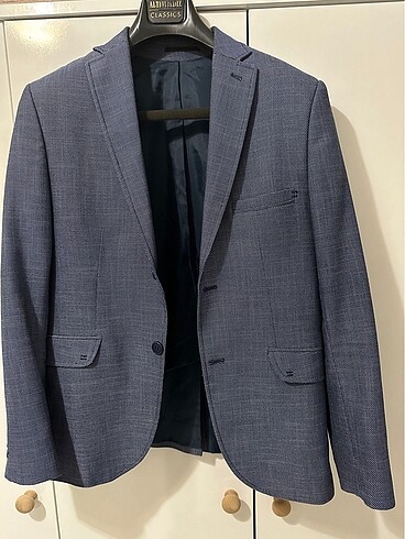 Blazer ceket dar kesin