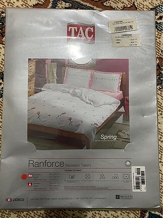 Taç Ranforce çift kişilik nevresim takımı