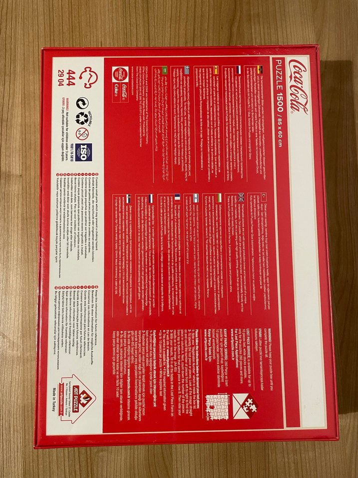 Art Puzzle - Coca Cola Kızları 1500 Parça Puzzle 85x60 cm - Görsel 2