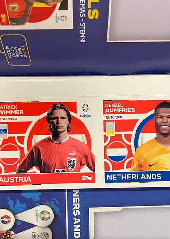 Topps - UEFA EURO 2024 Almanya Resmi Sticker Albümleri - Görsel 4