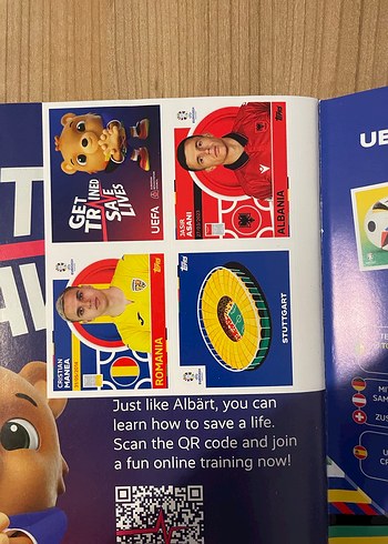 Topps - UEFA EURO 2024 Almanya Resmi Sticker Albümleri - Görsel 3