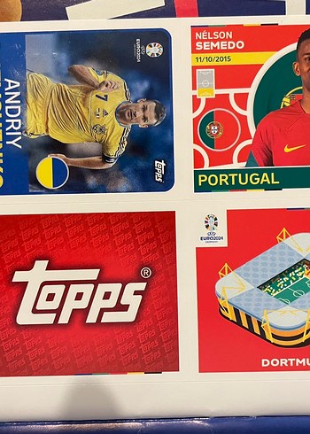 Topps - UEFA EURO 2024 Almanya Resmi Sticker Albümleri - Görsel 5