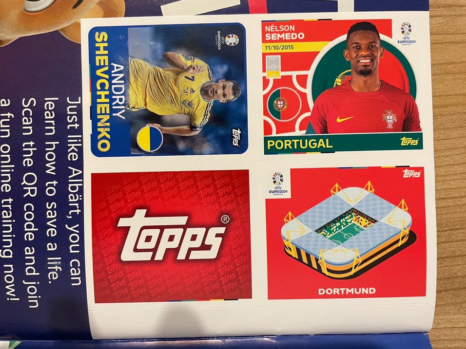 Topps - UEFA EURO 2024 Almanya Resmi Sticker Albümleri - Görsel 5