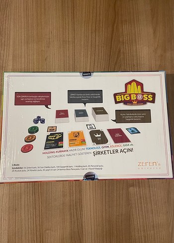Big Boss (Zerens Universe) Kutu Oyunu - Görsel 2