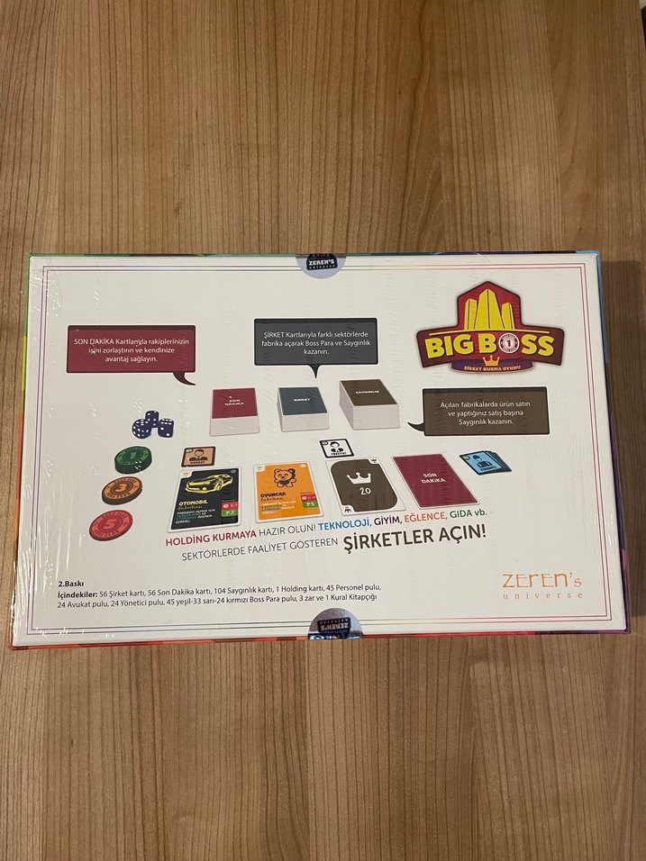 Big Boss (Zerens Universe) Kutu Oyunu - Görsel 2