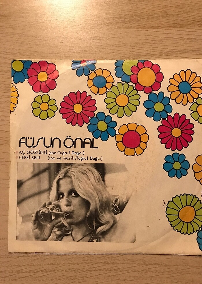 Füsun Önal - Aç Gözünü/Hepsi Sen (Sanatçı Tarafından İmzalı) - Görsel 3