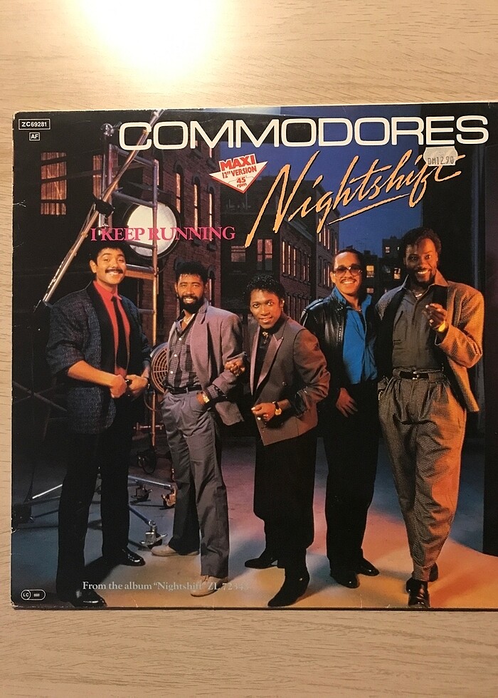 Commodores - Nightshift Maxi Single 45lik Plak - Görsel 2