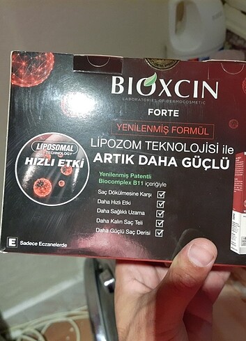 Bioxcin forte şampuan 