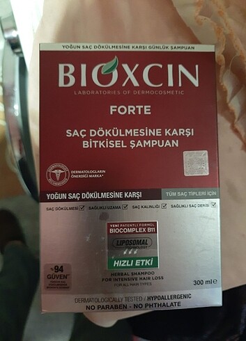  Beden Bioxcin forte şampuan 