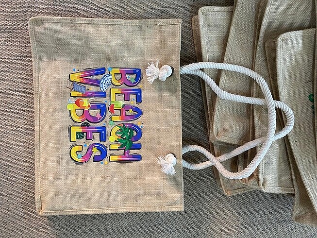 Plaj çantası jut çanta - Görsel 20