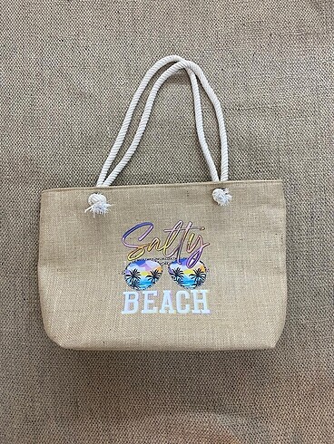 Plaj çantası jut çanta - Görsel 8