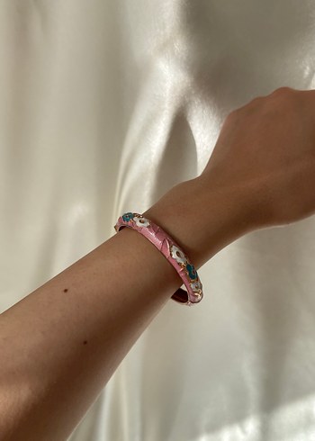Accessorize Çiçek Desenli Elastik Bohem Kadın Bileklik Seti