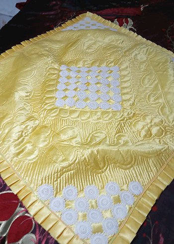 Sarı İşlemeli bebek Battaniyesi - Görsel 6