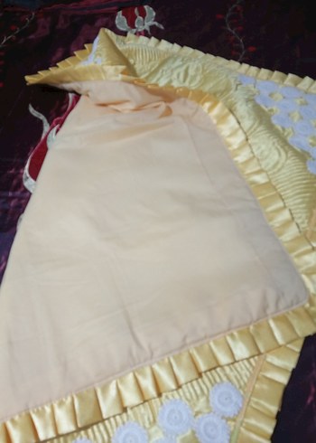 Sarı İşlemeli bebek Battaniyesi - Görsel 8