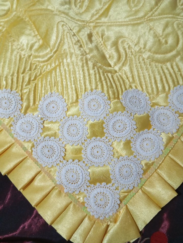 Sarı İşlemeli bebek Battaniyesi - Görsel 2