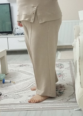 Bej Rahat Kesim Hamile Pantolonu - Görsel 5