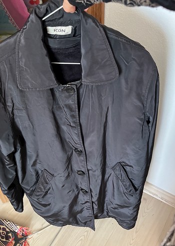 Düğmeli Gri Midi Erkek Ceket - Görsel 2