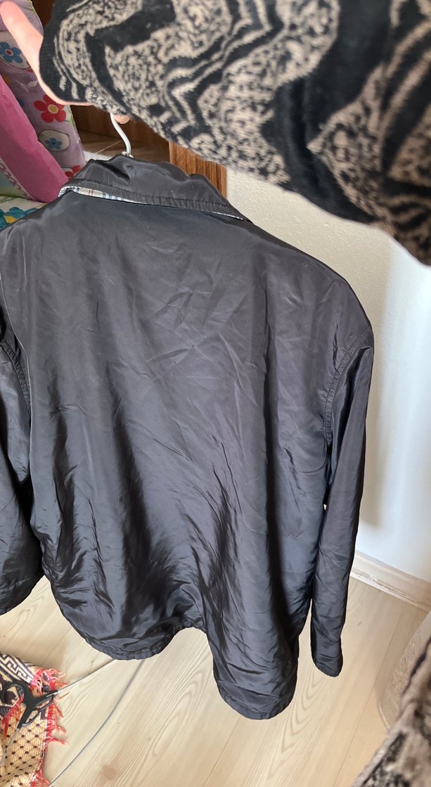 Düğmeli Gri Midi Erkek Ceket - Görsel 3